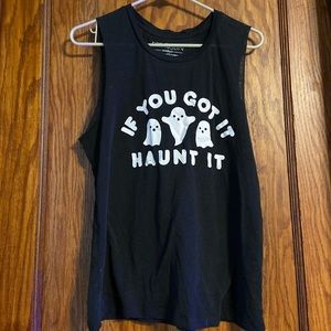 Novelty muscle tank